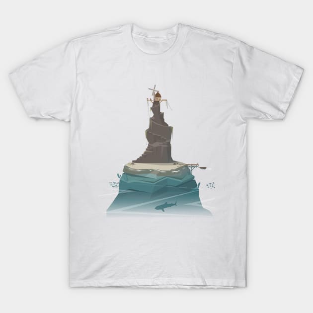 Windmill Island T-Shirt by scarriebarrie